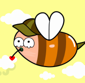 Worker bee #586